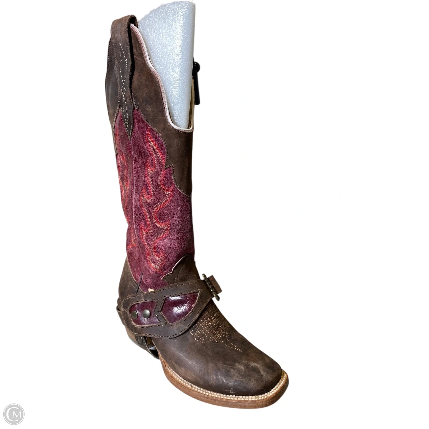 Boots Western By Botas Labrador In Brown & Purple, Size: 7.5