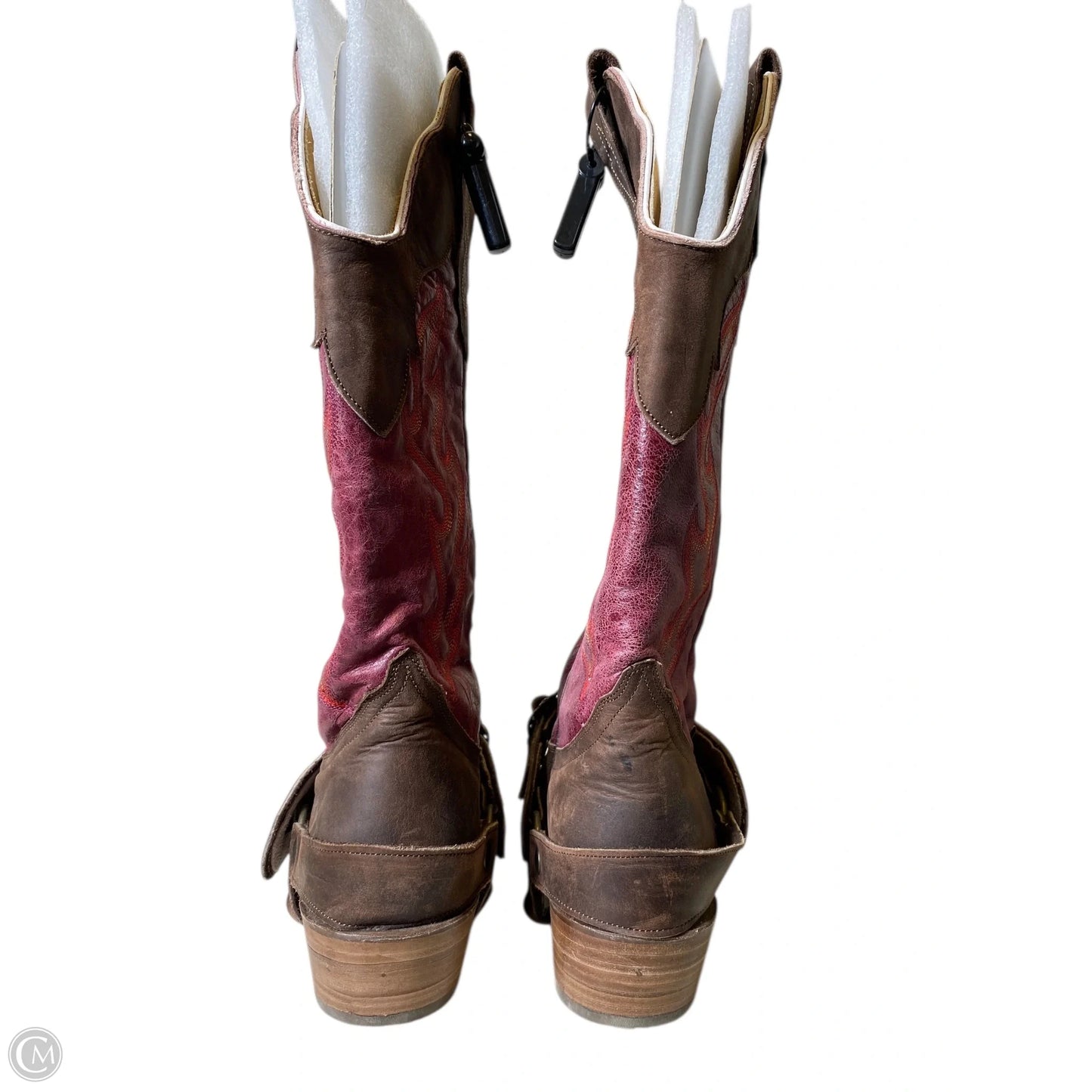 Boots Western By Botas Labrador In Brown & Purple, Size: 7.5