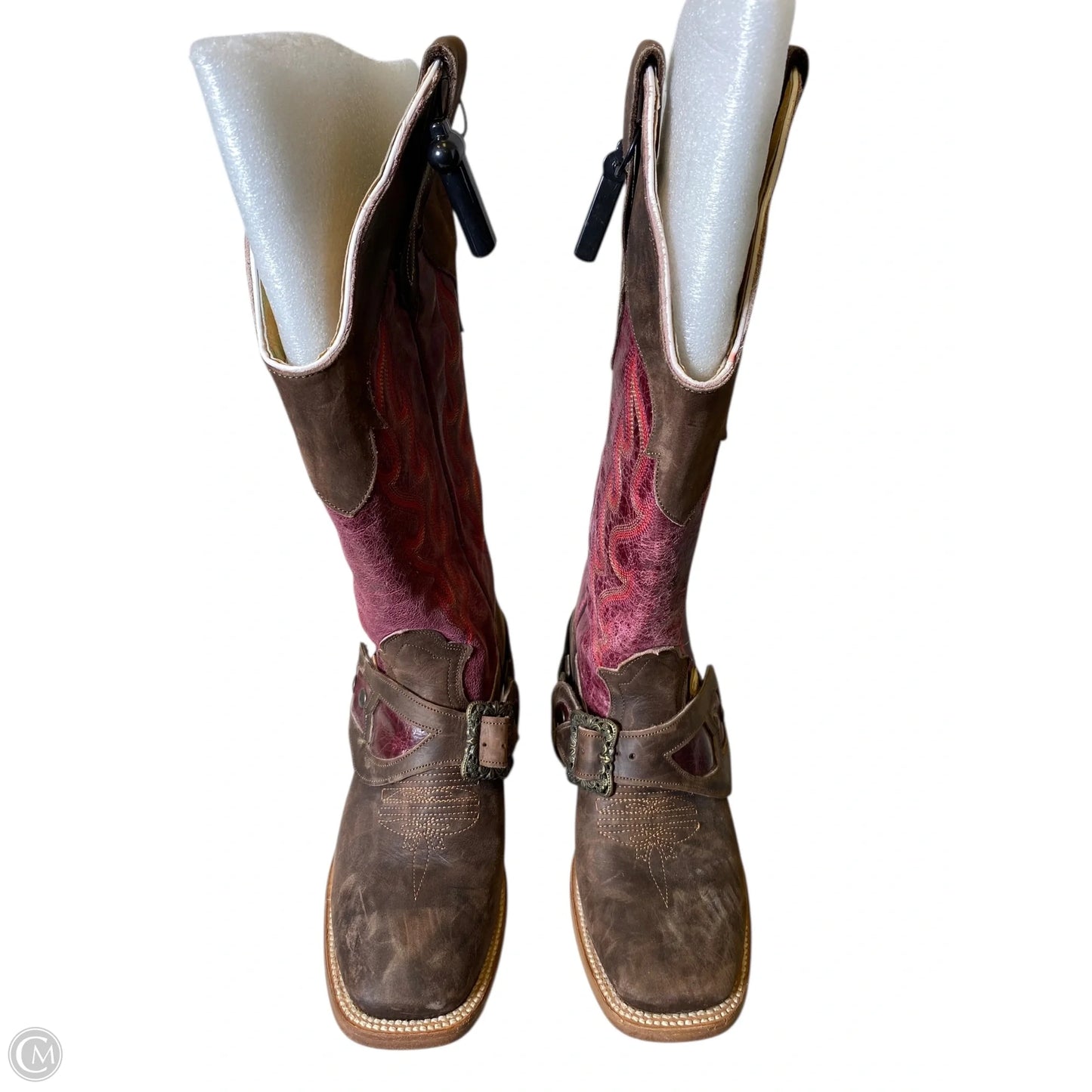 Boots Western By Botas Labrador In Brown & Purple, Size: 7.5