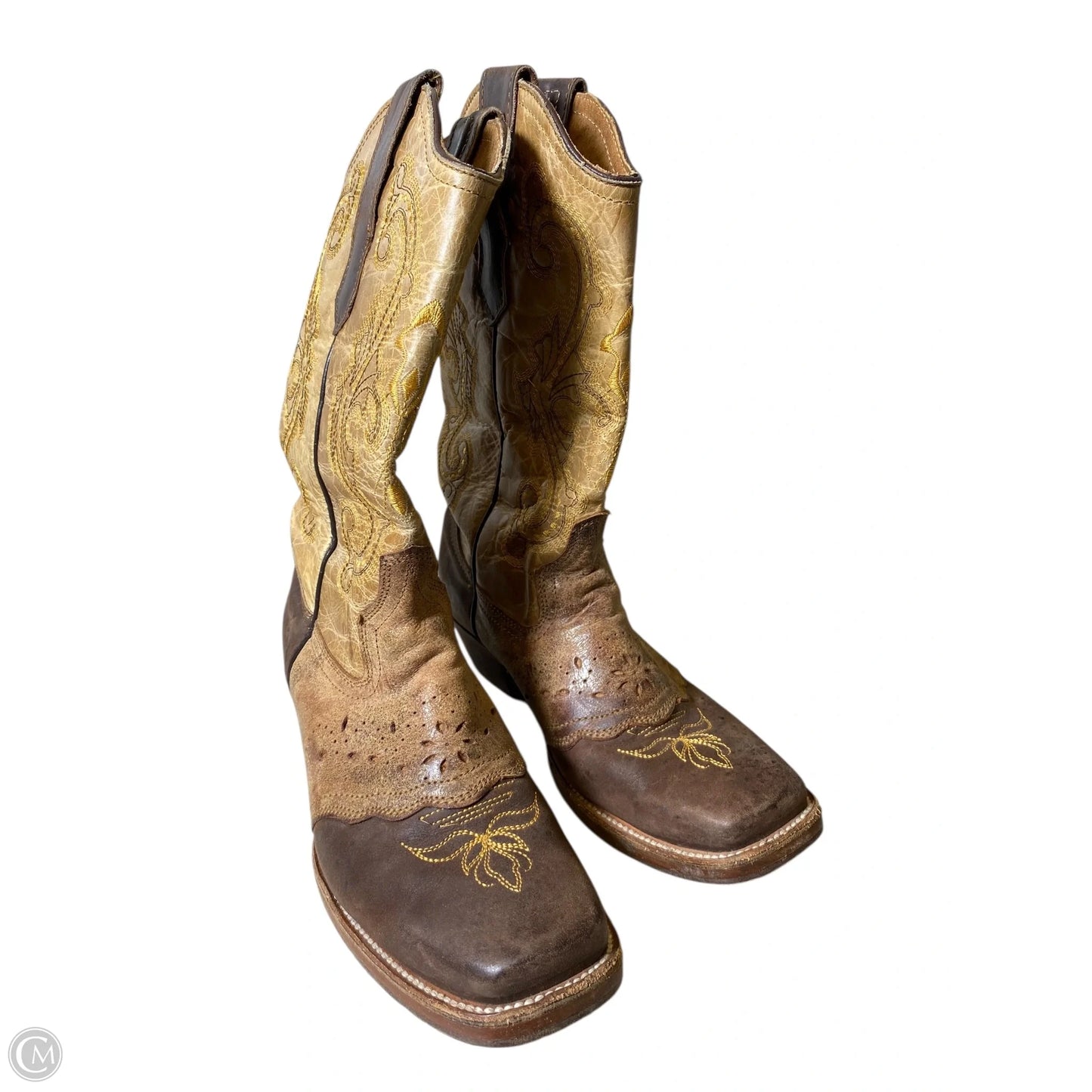 Boots Western By Gavillero Botas In Brown, Size: 7.5