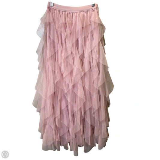 Skirt Maxi By Soho Apparel In Pink, Size: M