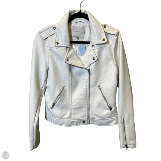 Jacket Leather By Blanknyc In White, Size: M