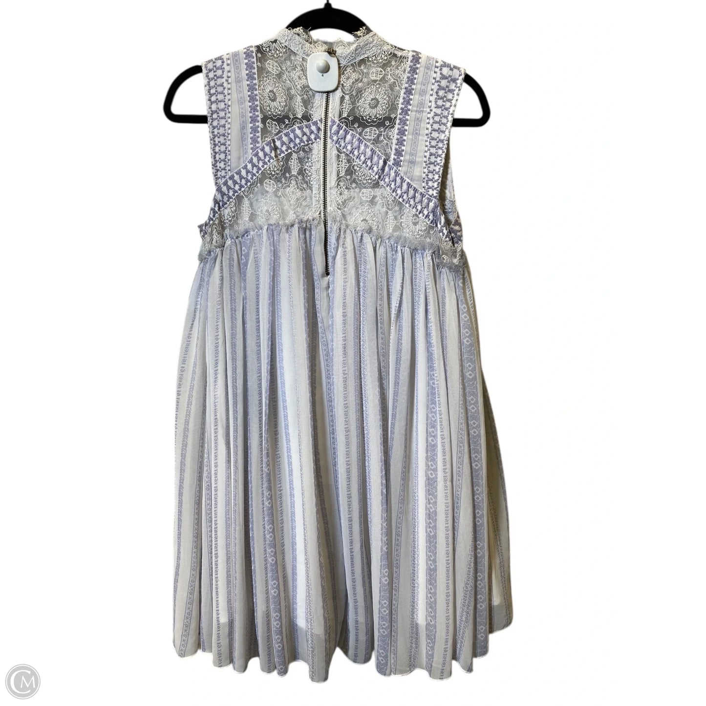Dress Casual Short By Free People In Purple & White, Size: S