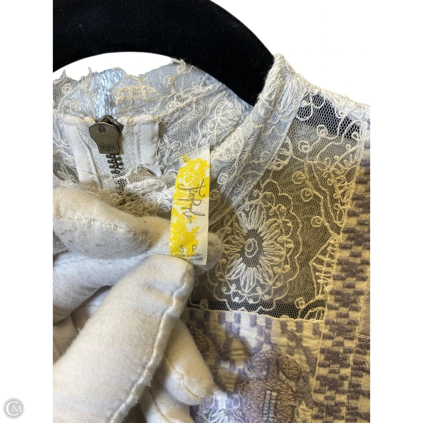 Dress Casual Short By Free People In Purple & White, Size: S