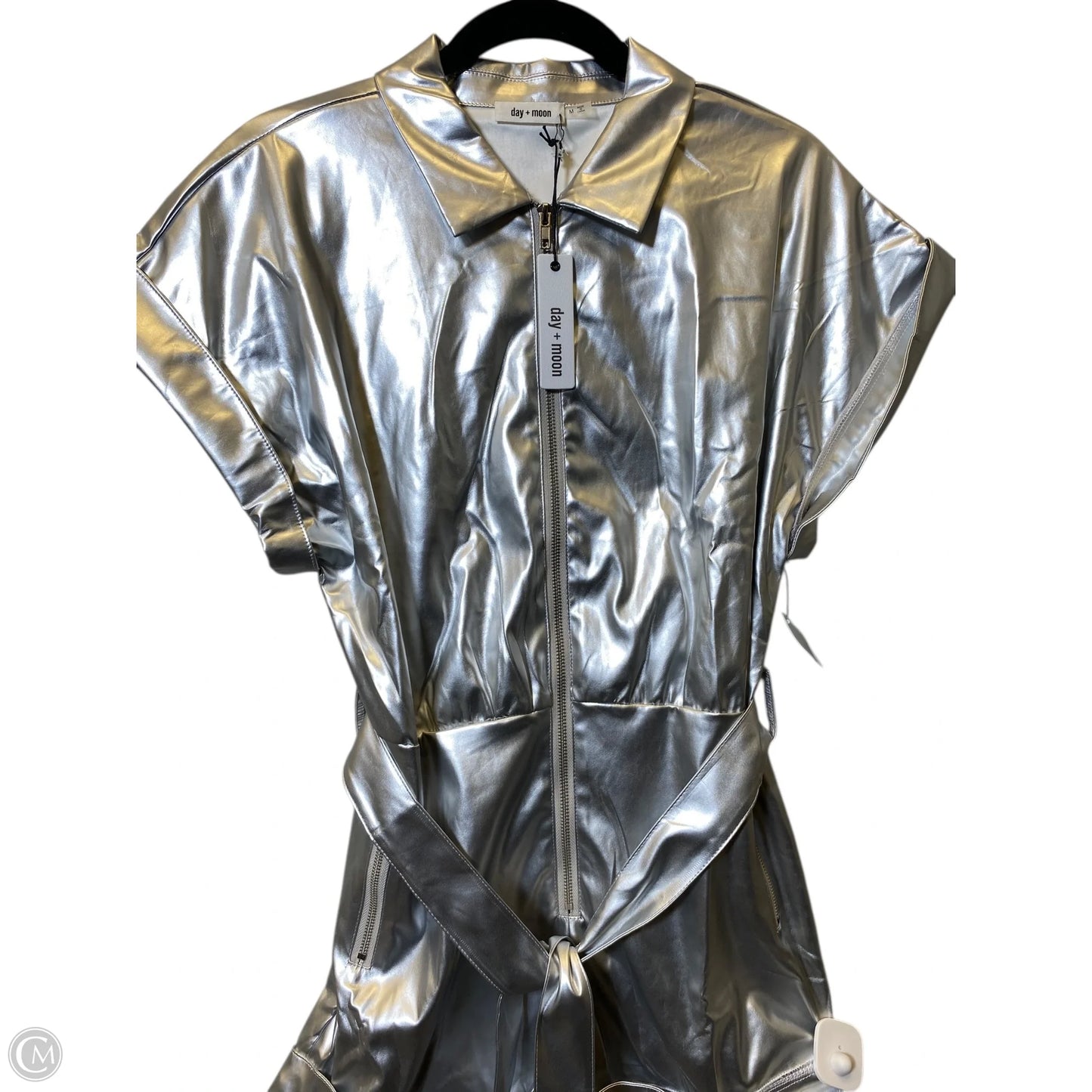 Romper By Day + Moon In Silver, Size: M