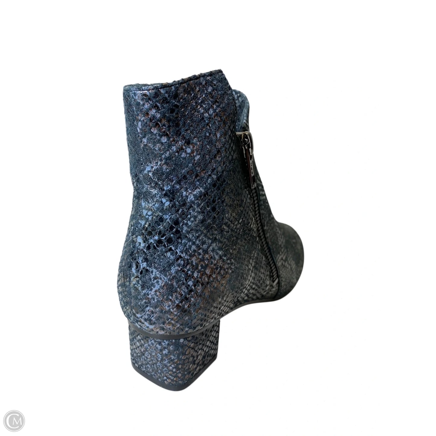 Boots Ankle Heels By Vaneli In Animal Print, Size: 6.5