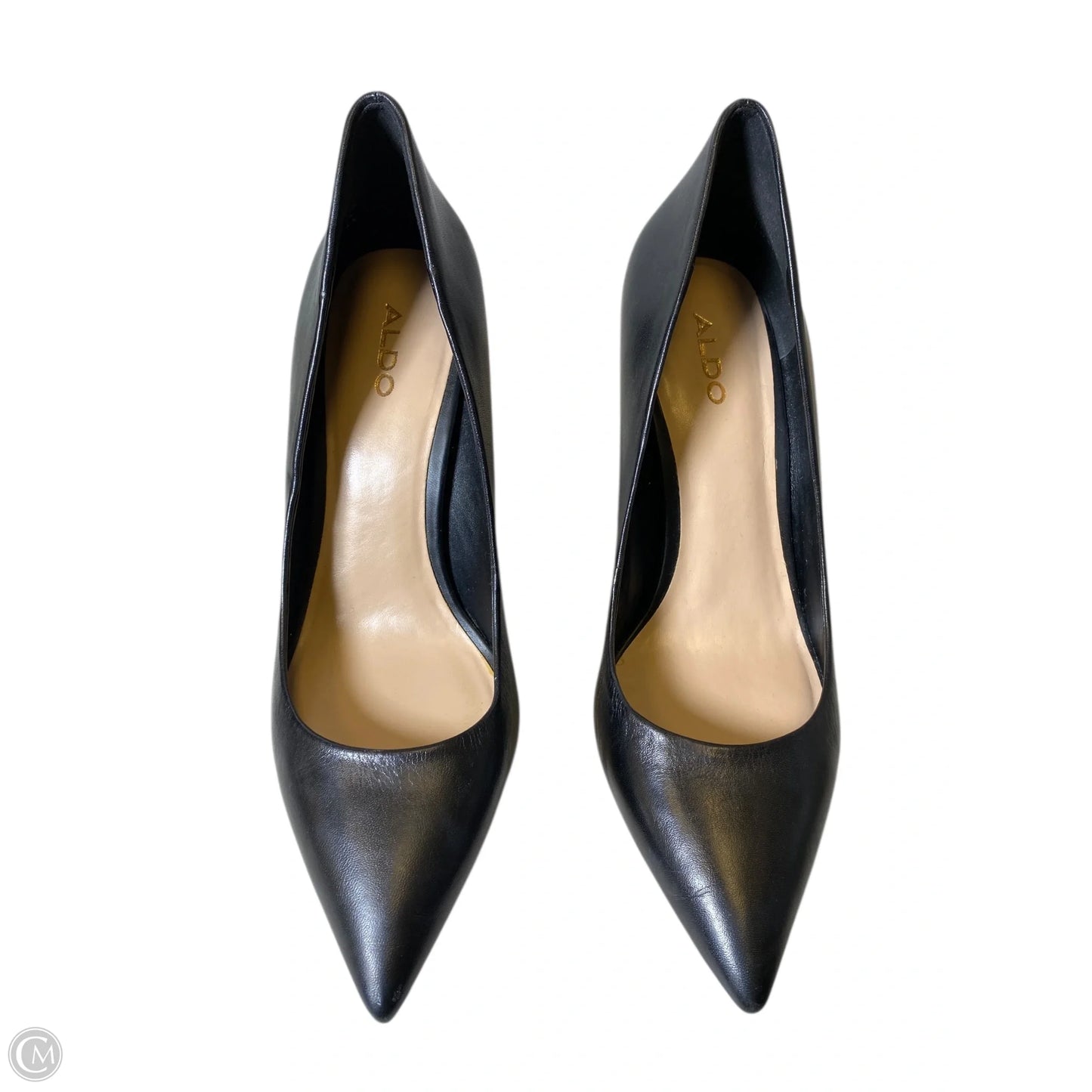 Shoes Heels Kitten By Aldo In Black, Size: 7