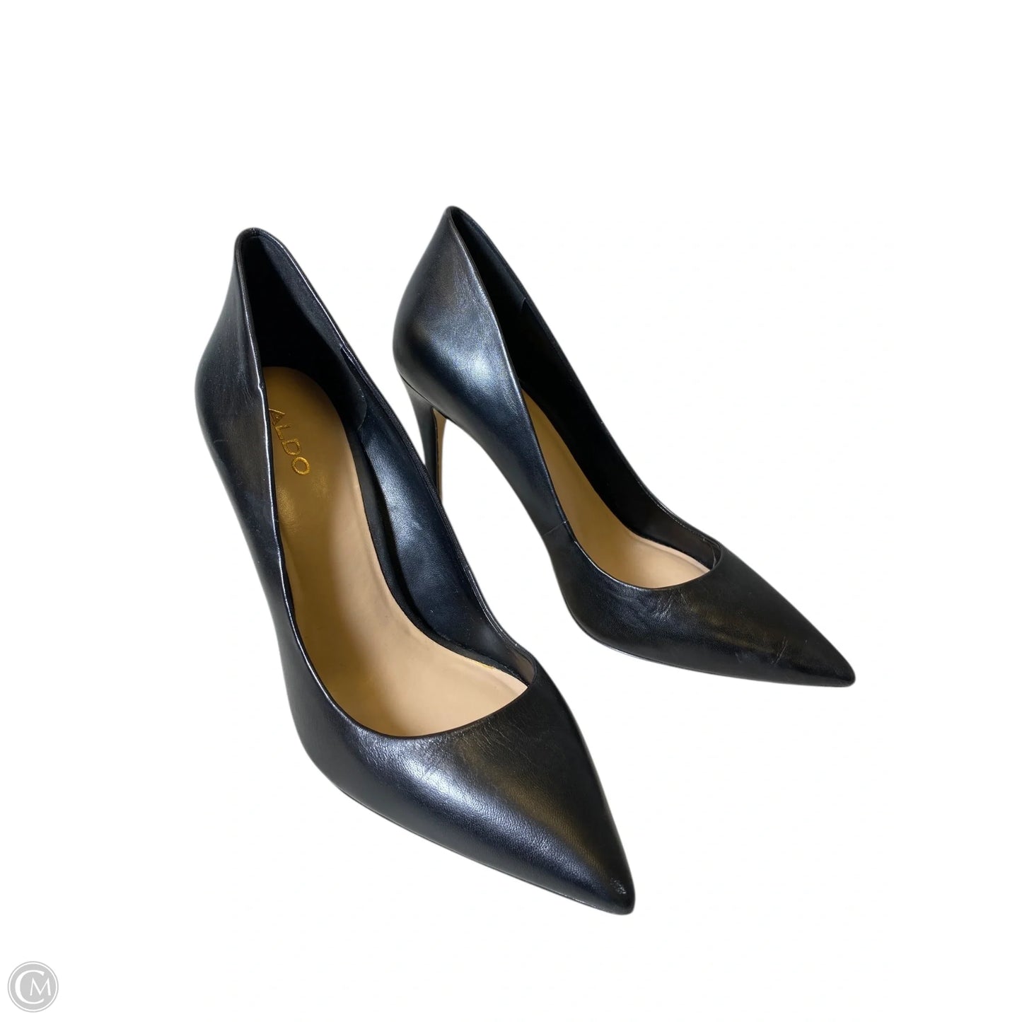 Shoes Heels Kitten By Aldo In Black, Size: 7