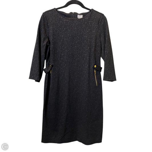 Dress Casual Midi By Chicos In Black, Size: 6