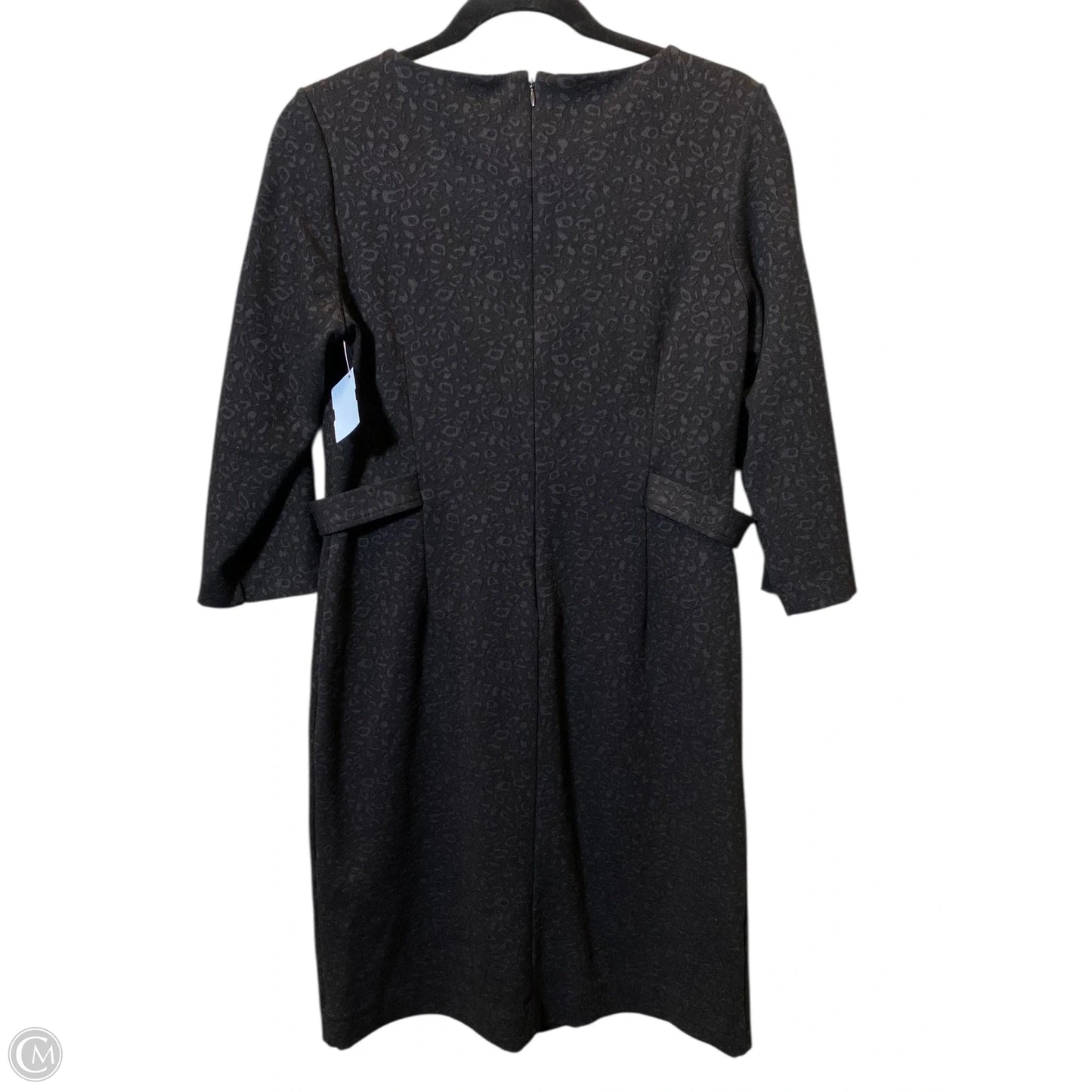 Dress Casual Midi By Chicos In Black, Size: 6