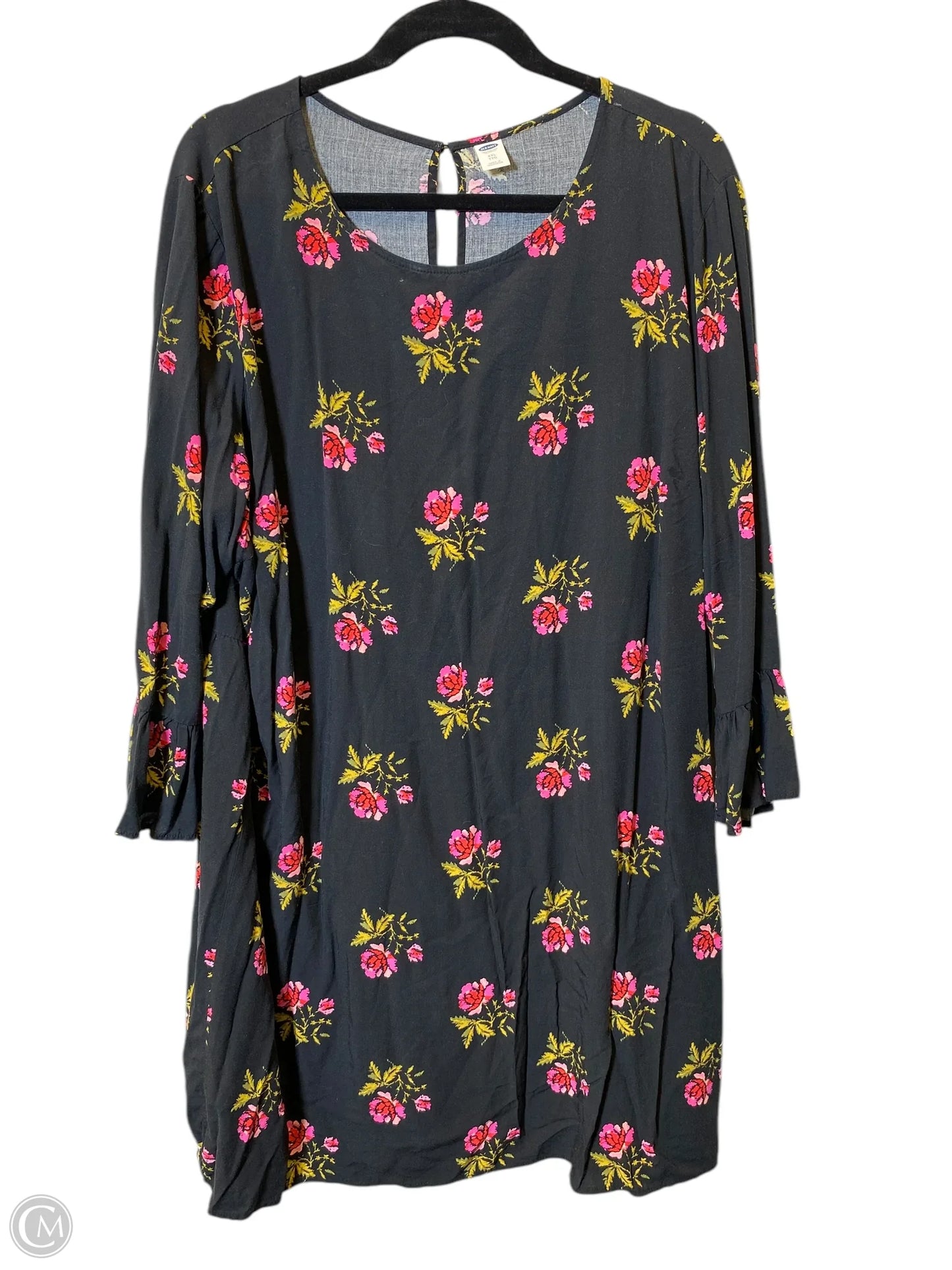 Dress Casual Short By Old Navy In Floral Print, Size: Xxl