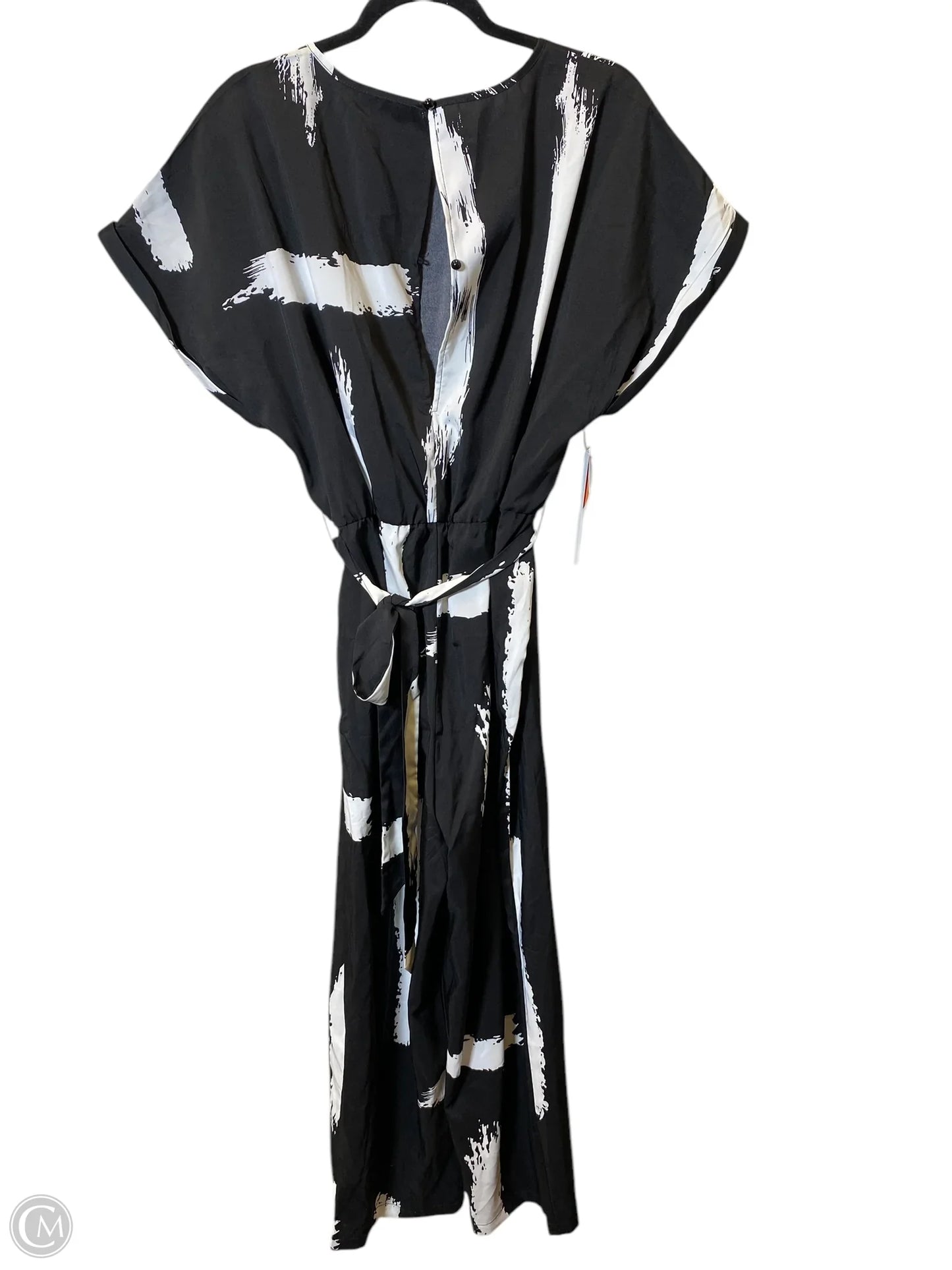 Jumpsuit By Cmc In Black & White, Size: Xl