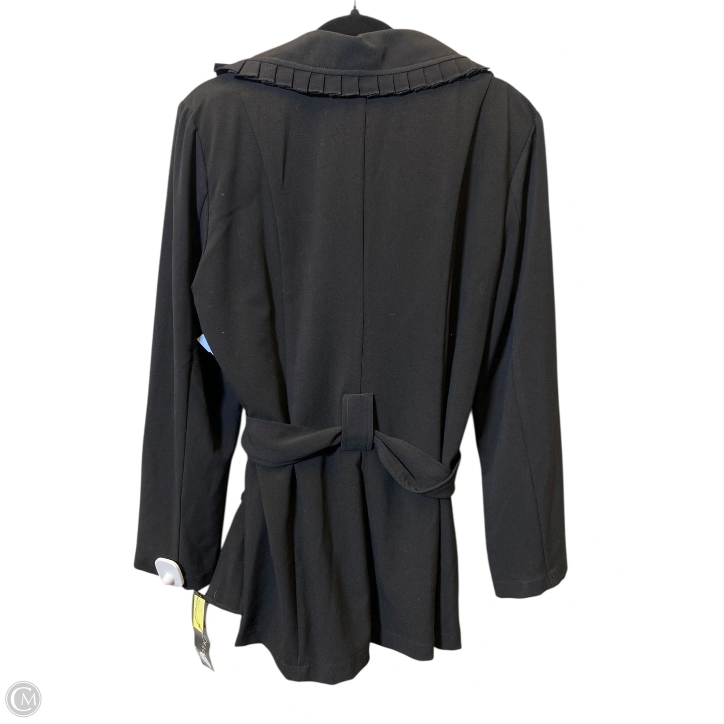 Blazer By Clothes Mentor In Black, Size: L