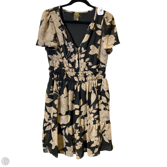 Dress Casual Short By Taylor In Black & Tan, Size:  8