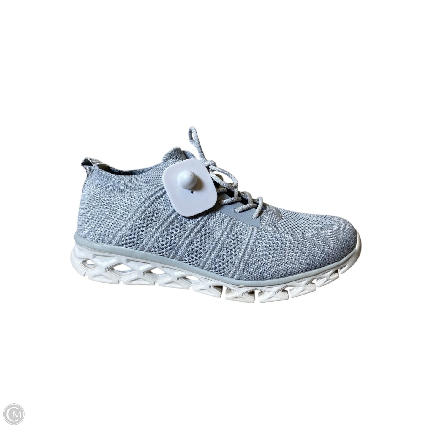 Shoes Athletic By Clothes Mentor In Grey, Size: 8