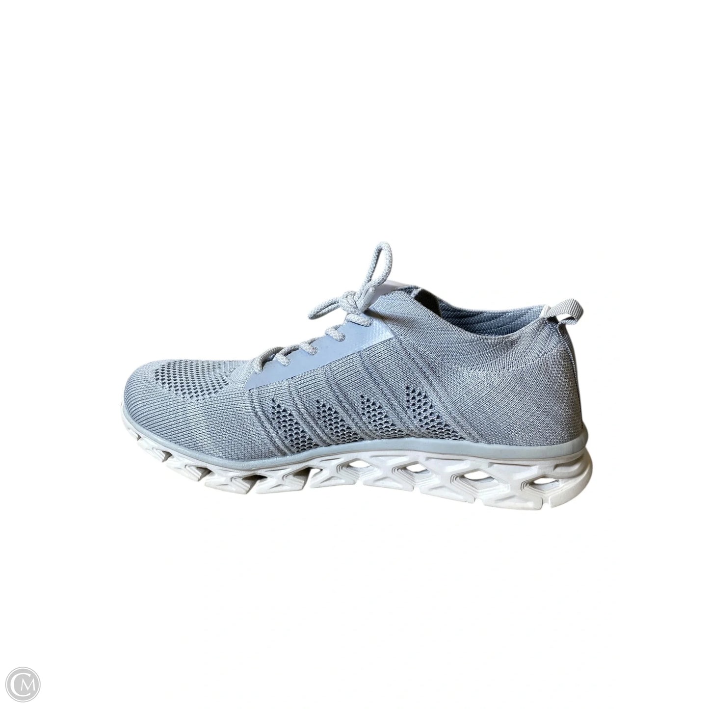 Shoes Athletic By Clothes Mentor In Grey, Size: 8