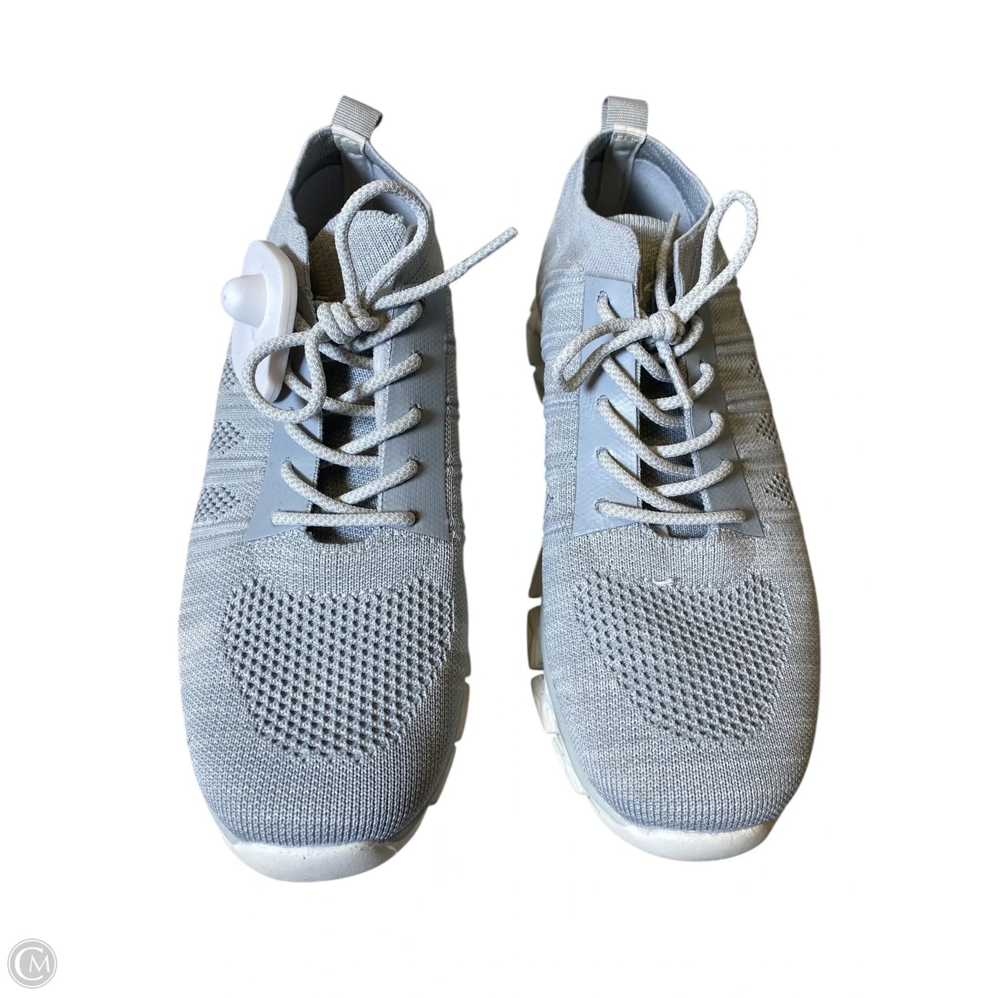 Shoes Athletic By Clothes Mentor In Grey, Size: 8