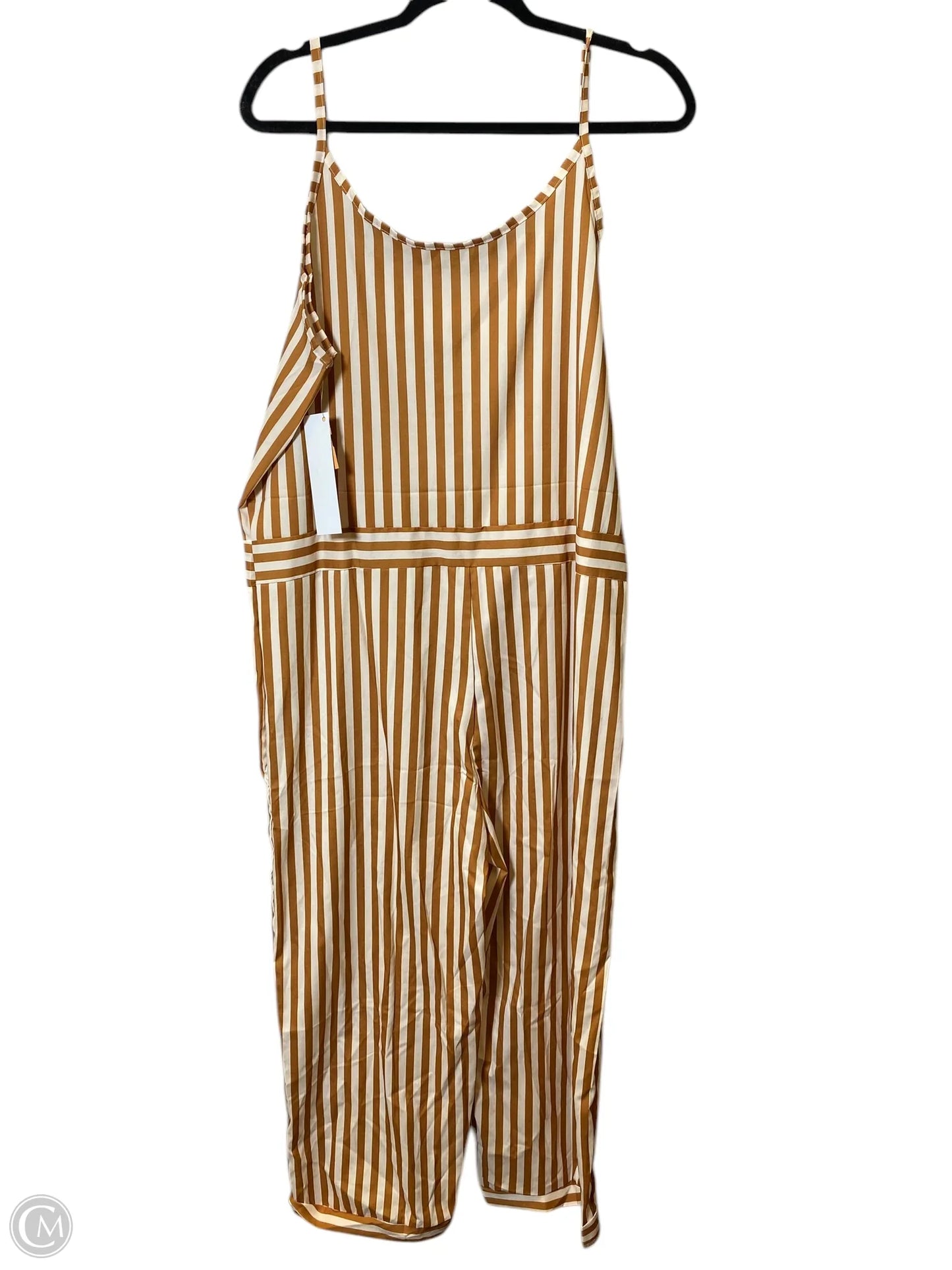 Jumpsuit By Cmc In Striped Pattern, Size: Xl