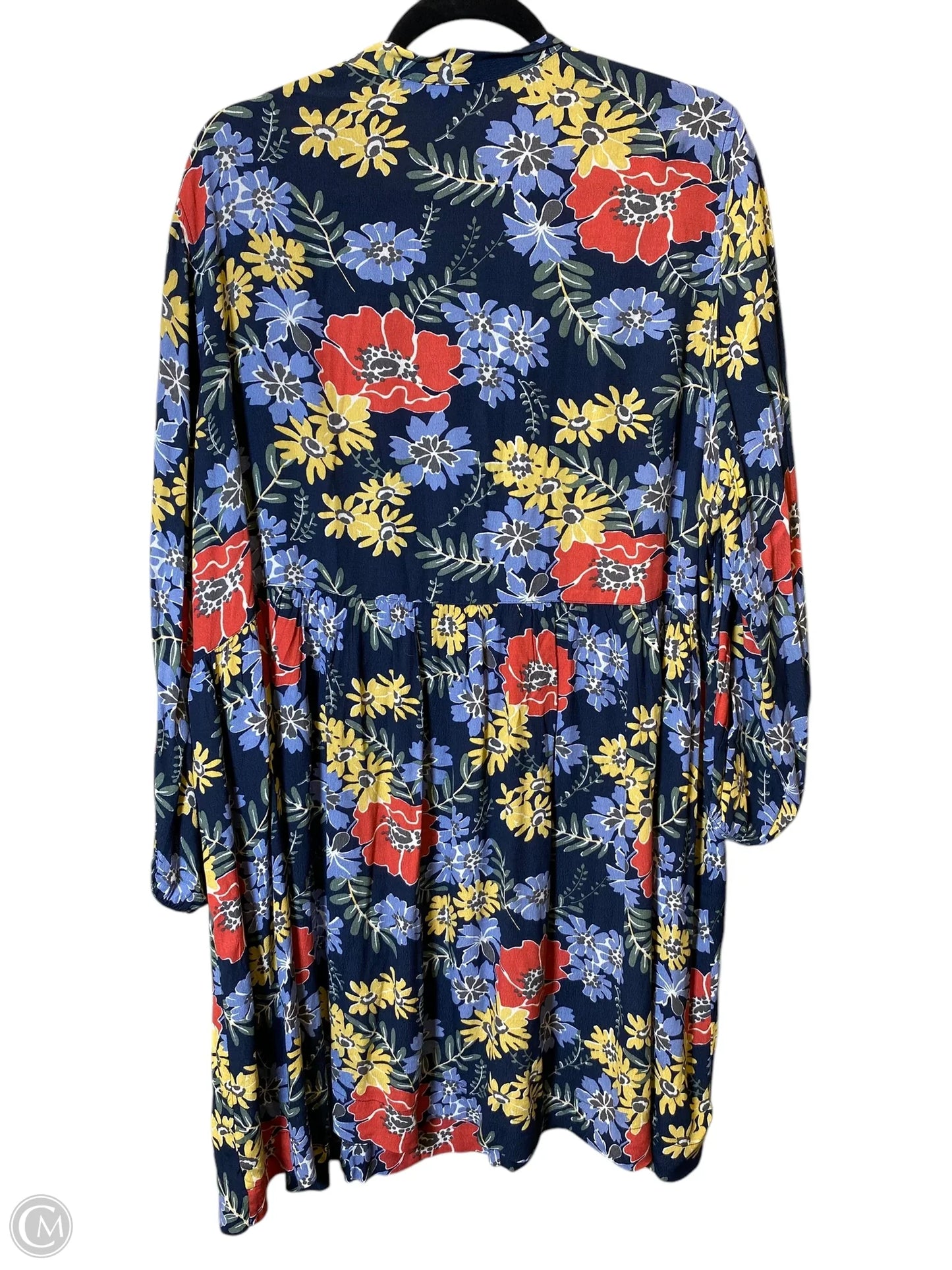 Dress Casual Short By Free Assembly In Floral Print, Size: Xxl