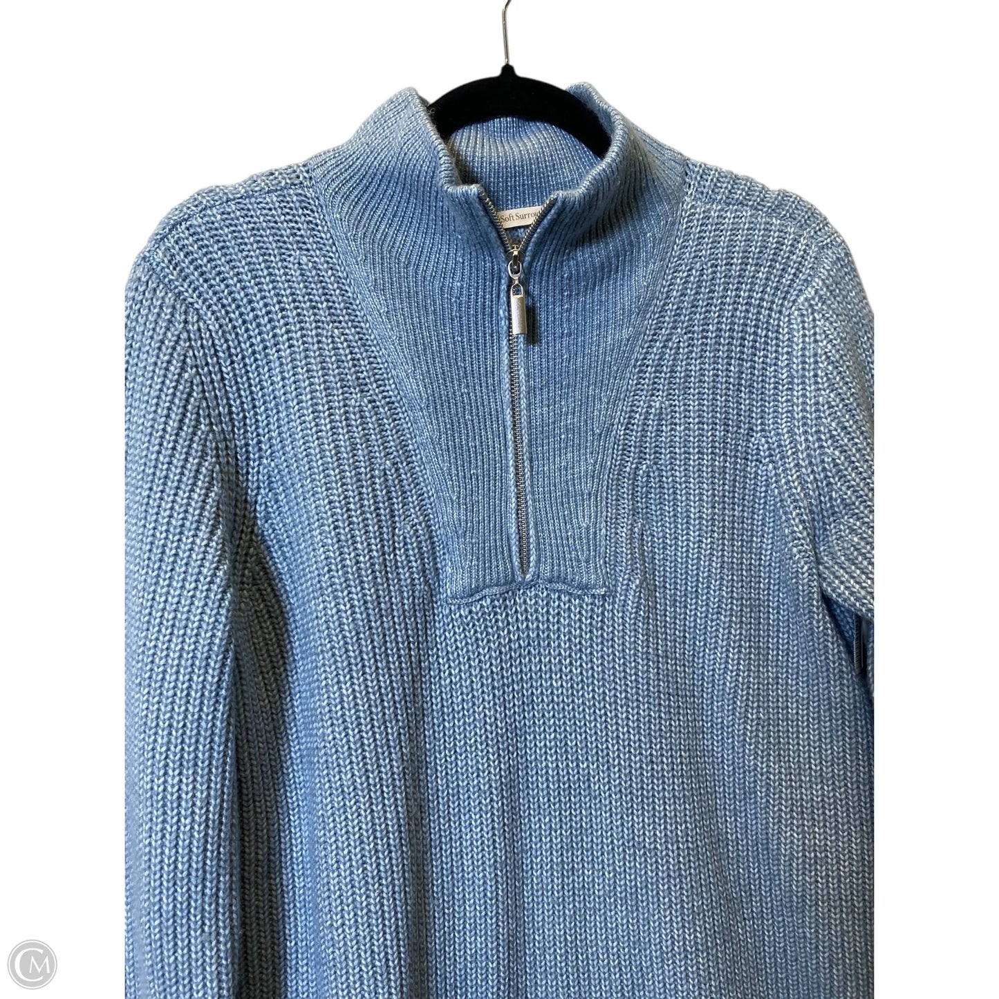 Sweater By Soft Surroundings In Blue, Size: Mp