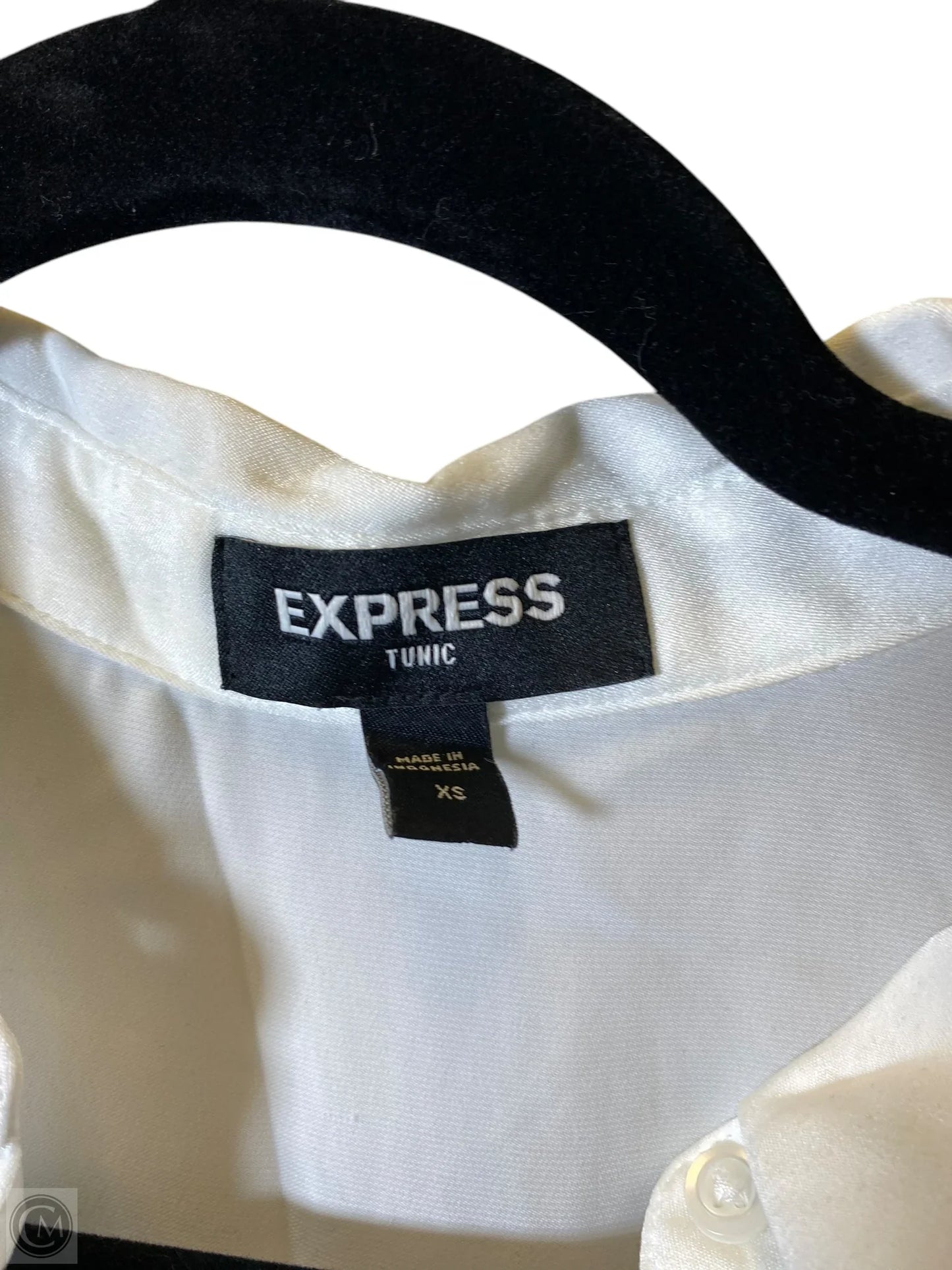 Top Sleeveless By Express In White, Size: Xs