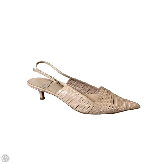 Shoes Heels Kitten By Jeffrey Campbell In Tan, Size: 10