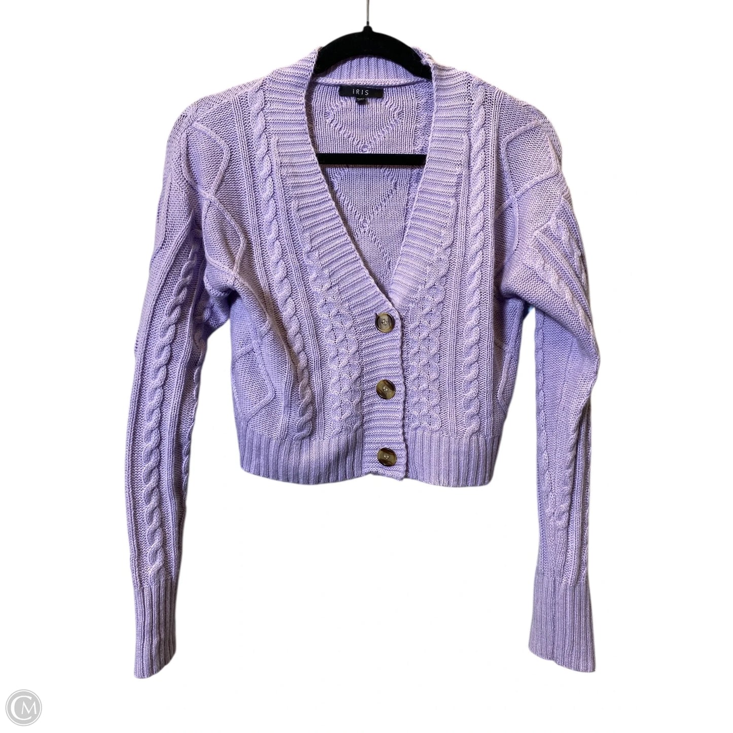 Sweater By Iris In Purple, Size: L