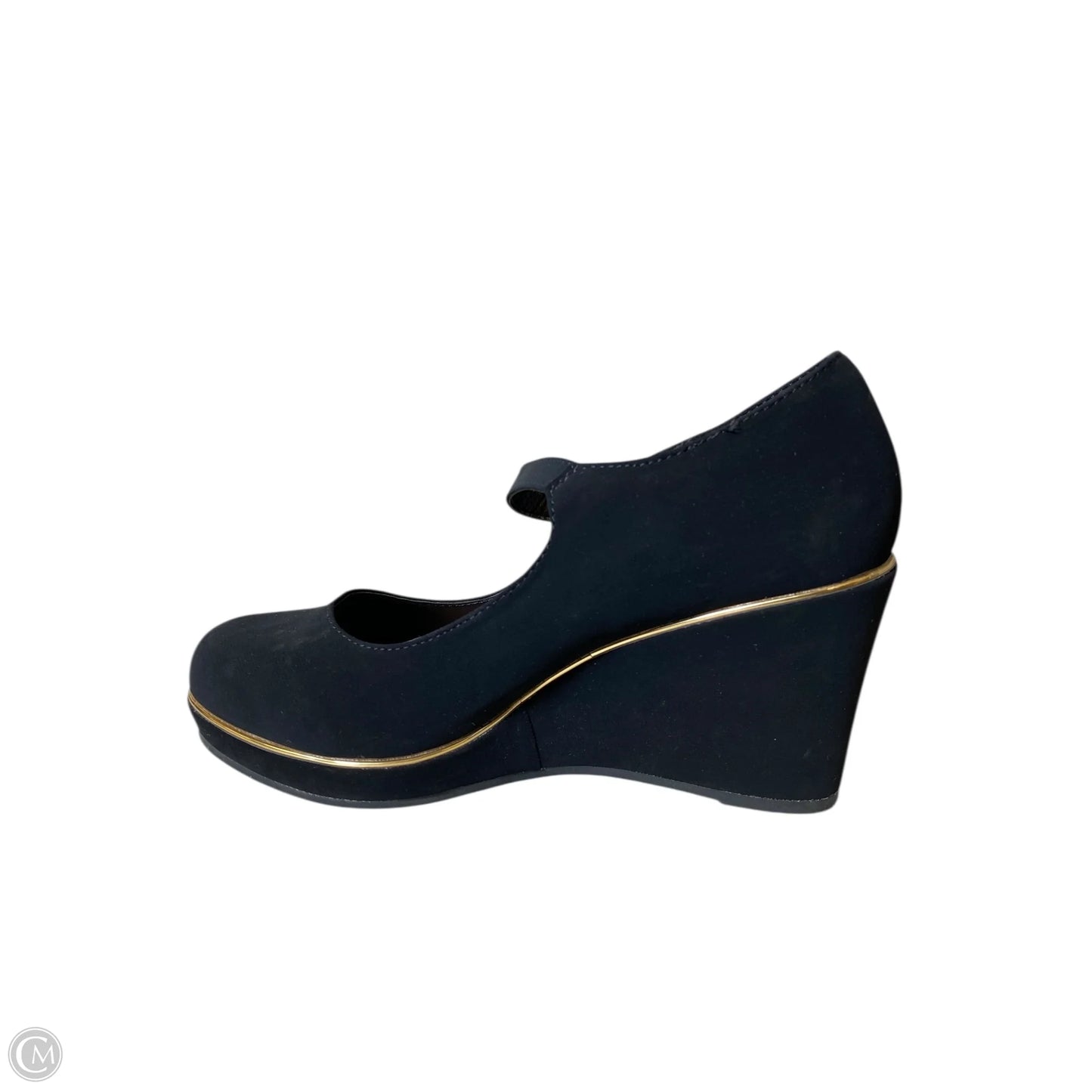 Shoes Heels Wedge By Andiano In Black, Size: 8.5