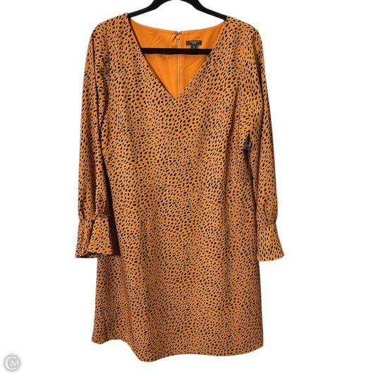 Dress Casual Short By Ann Taylor In Animal Print, Size: 12