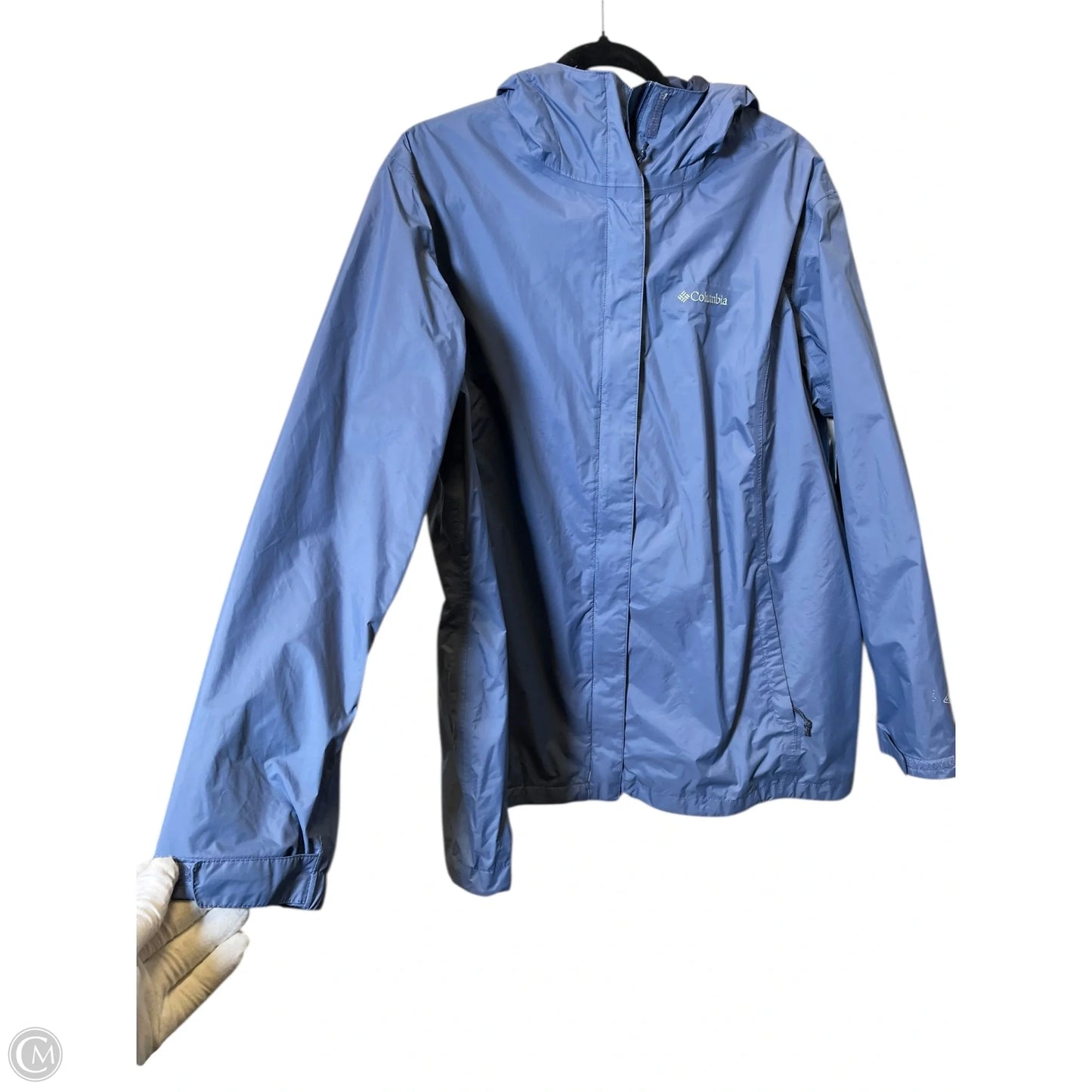 Jacket Windbreaker By Columbia In Blue, Size: 2x