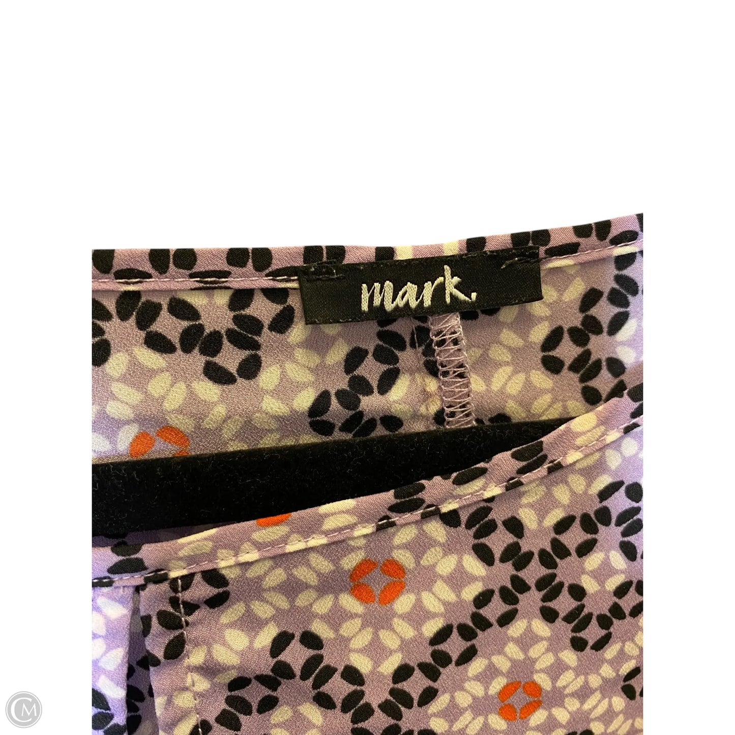 Top Short Sleeve By Mark In Multi-colored, Size: Xl