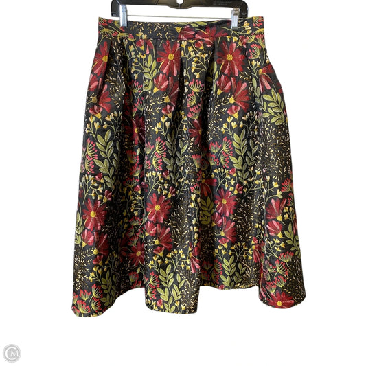 Skirt Maxi By Chicwish In Multi-colored, Size: Xl