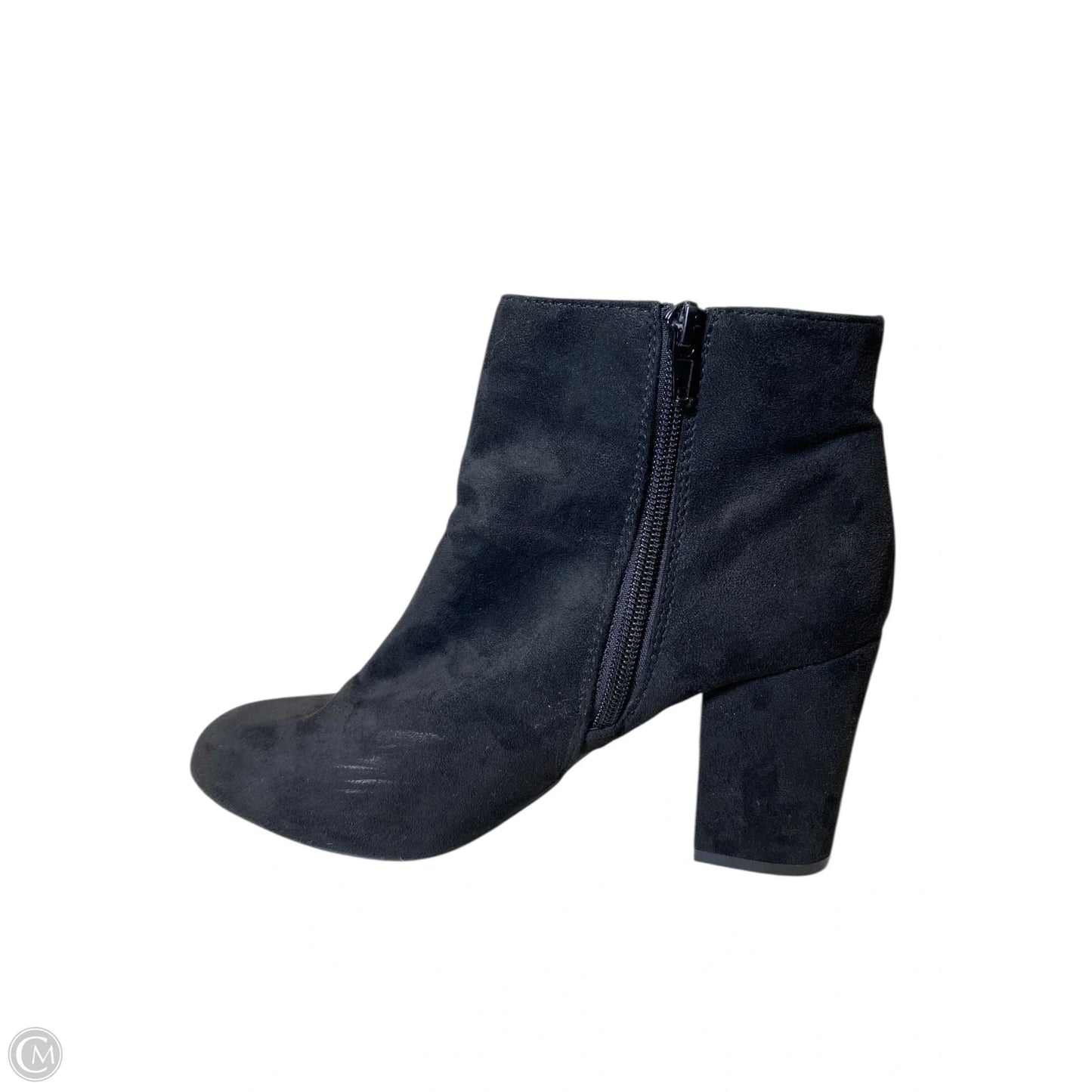 Boots Ankle Heels By Call It Spring In Black, Size: 8