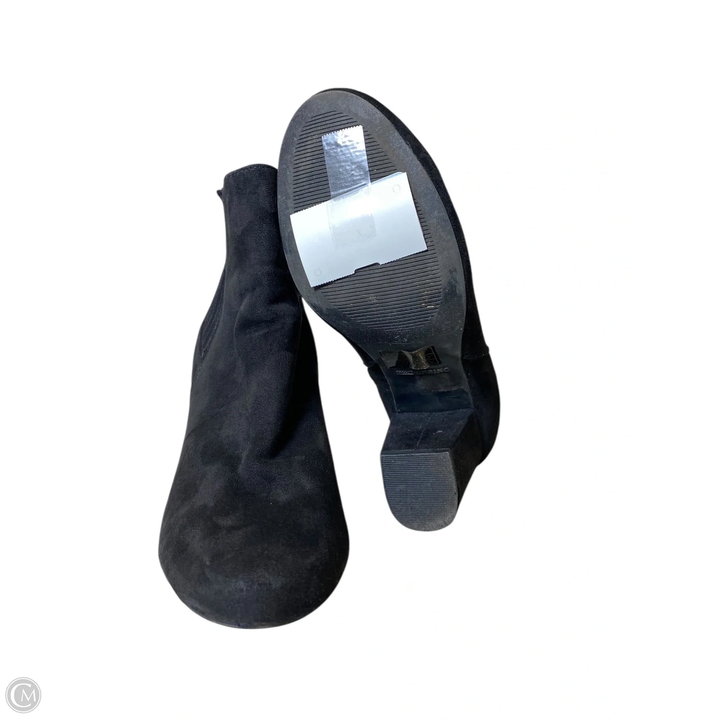 Boots Ankle Heels By Call It Spring In Black, Size: 8