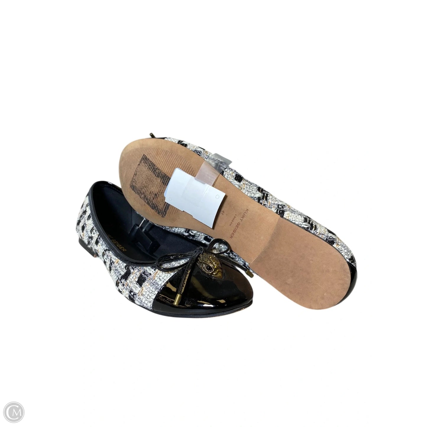 Shoes Designer By Kurt Geiger In Plaid Pattern, Size: 9.5