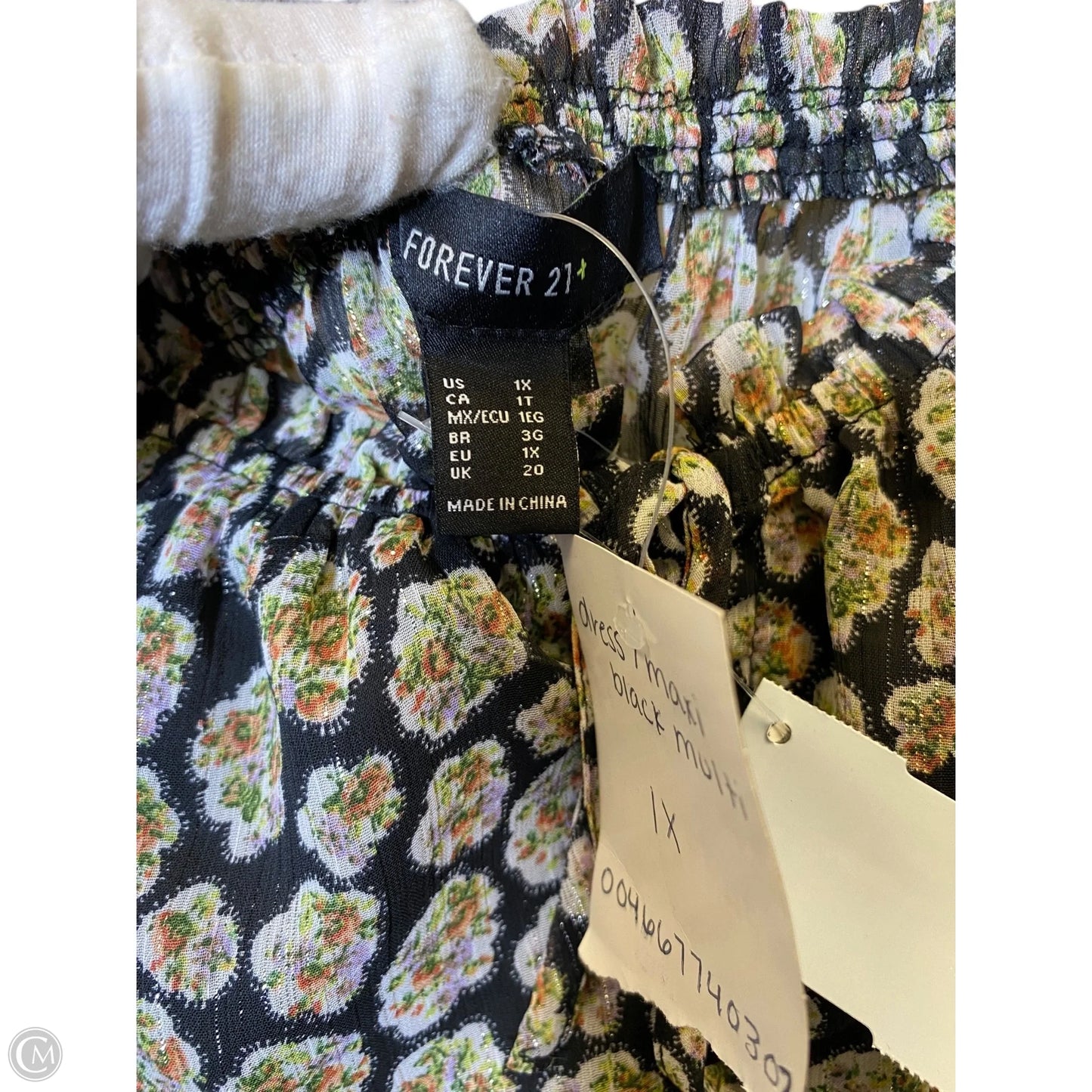 Dress Casual Maxi By Forever 21 In Multi-colored, Size: 1X