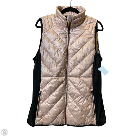 Vest Puffer & Quilted By Calvin Klein In Pink, Size: L
