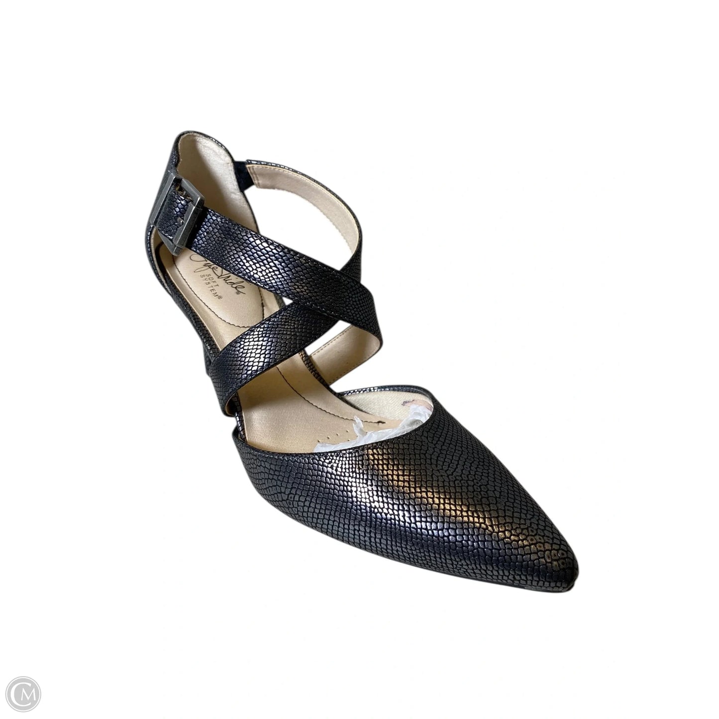 Shoes Heels Kitten By Life Stride In Grey, Size: 10