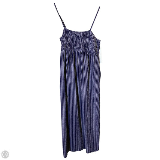 Dress Casual Maxi By A New Day In Blue & Grey, Size: M