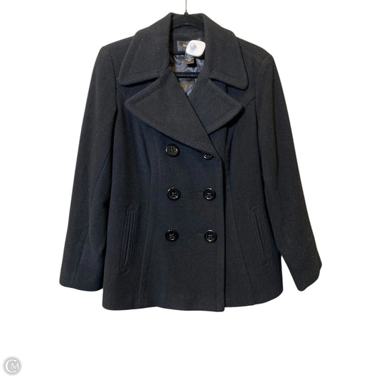 Coat Wool By Style And Company In Black, Size: Lp