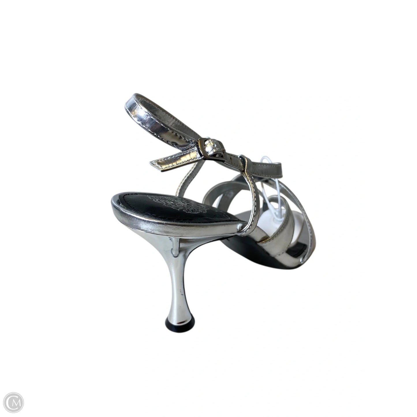 Shoes Heels Kitten By Vince Camuto In Silver, Size: 8.5