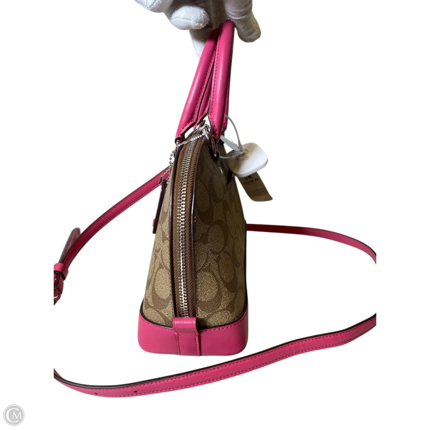 Handbag Designer By Coach, Size: Medium