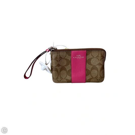 Wristlet Designer By Coach, Size: Small