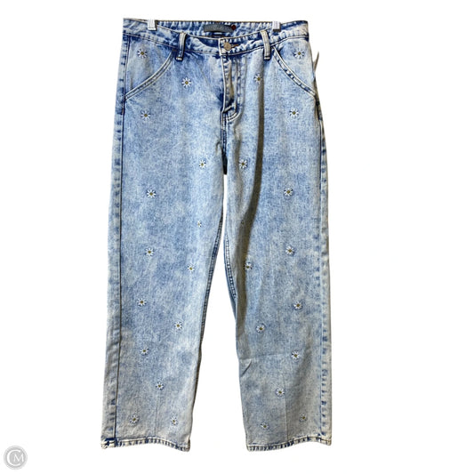 Jeans Straight By Clothes Mentor In Blue Denim, Size: 12