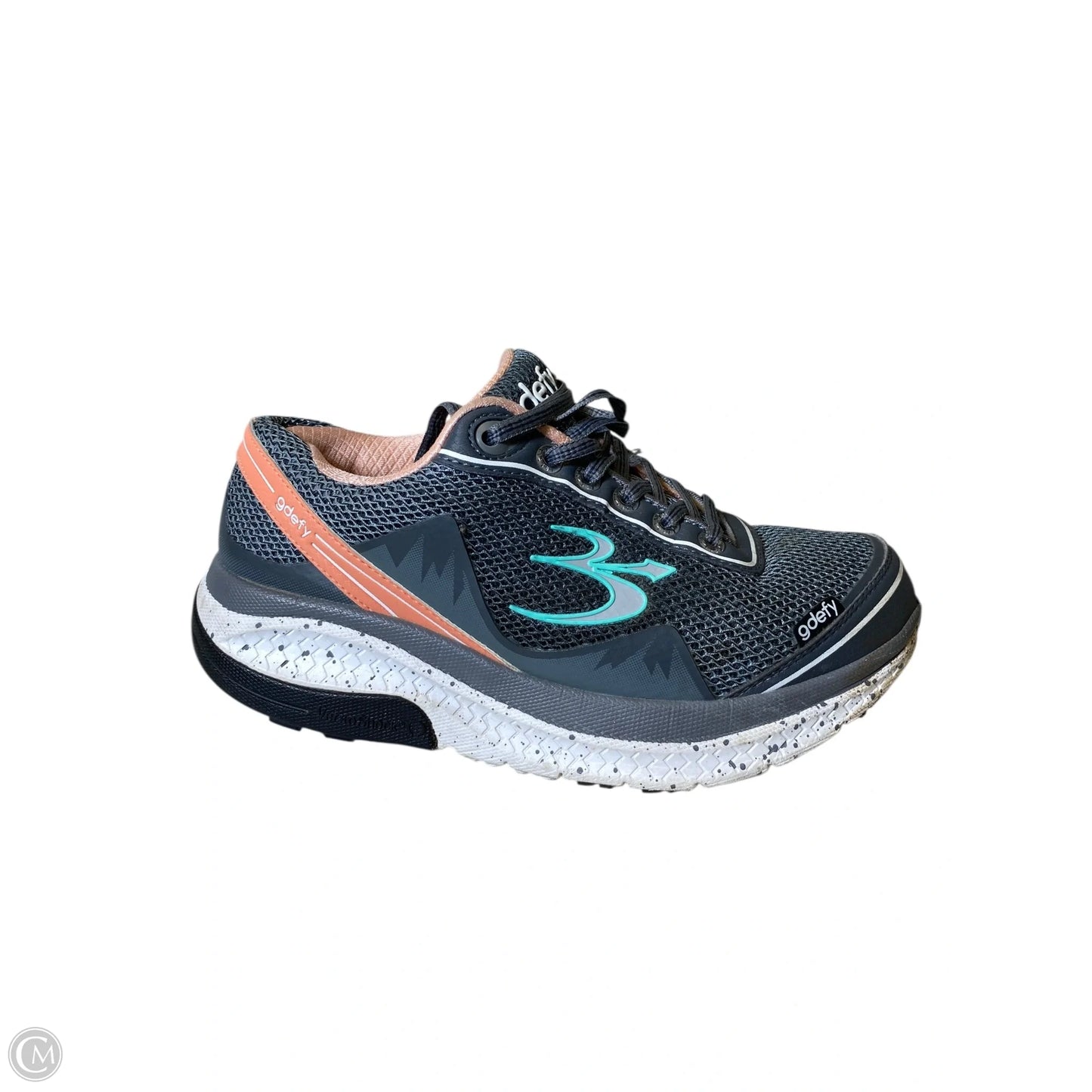 Shoes Athletic By Clothes Mentor In Grey, Size: 6.5