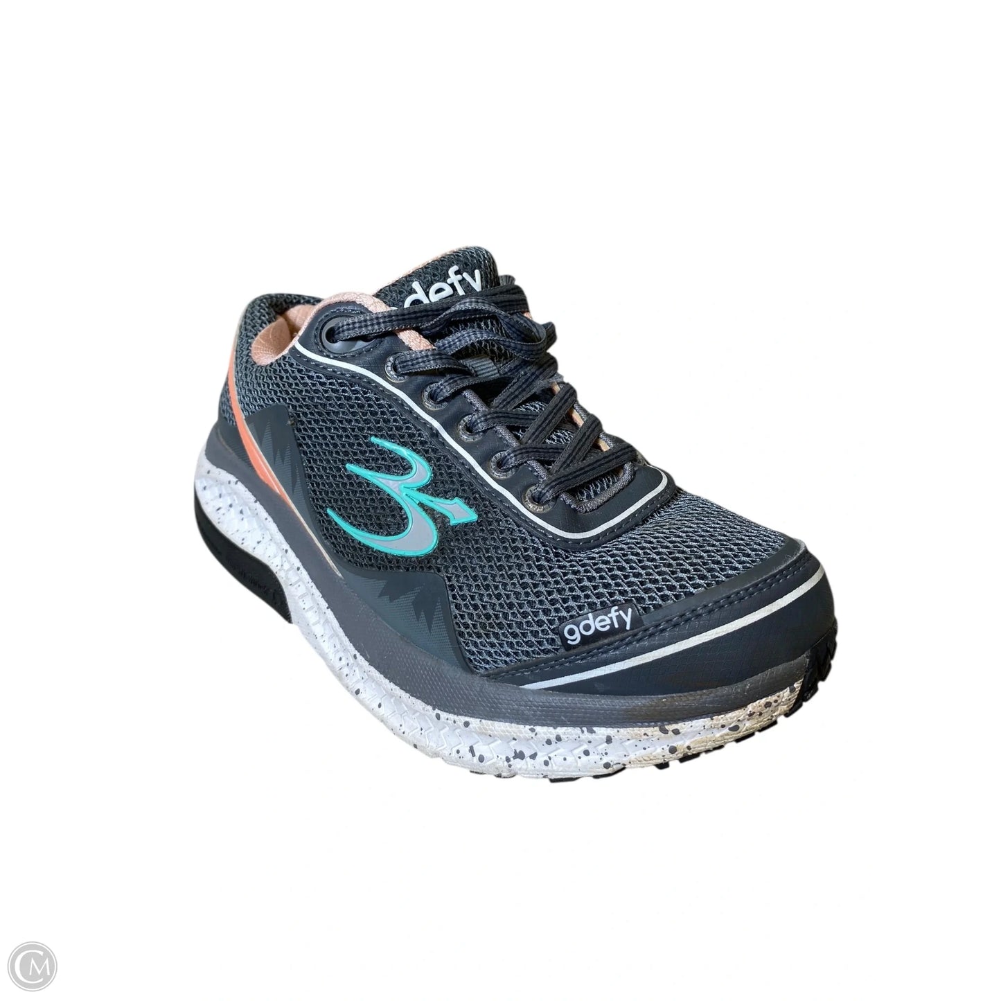 Shoes Athletic By Clothes Mentor In Grey, Size: 6.5