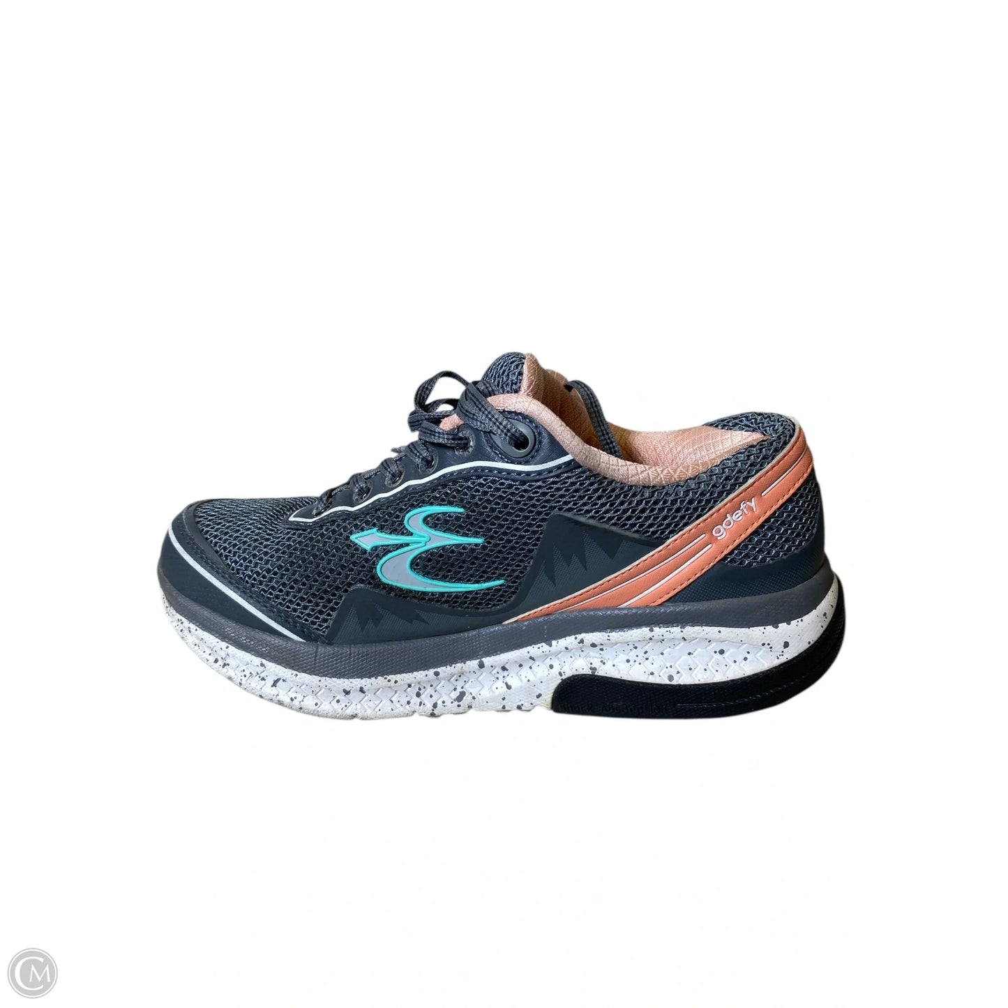 Shoes Athletic By Clothes Mentor In Grey, Size: 6.5