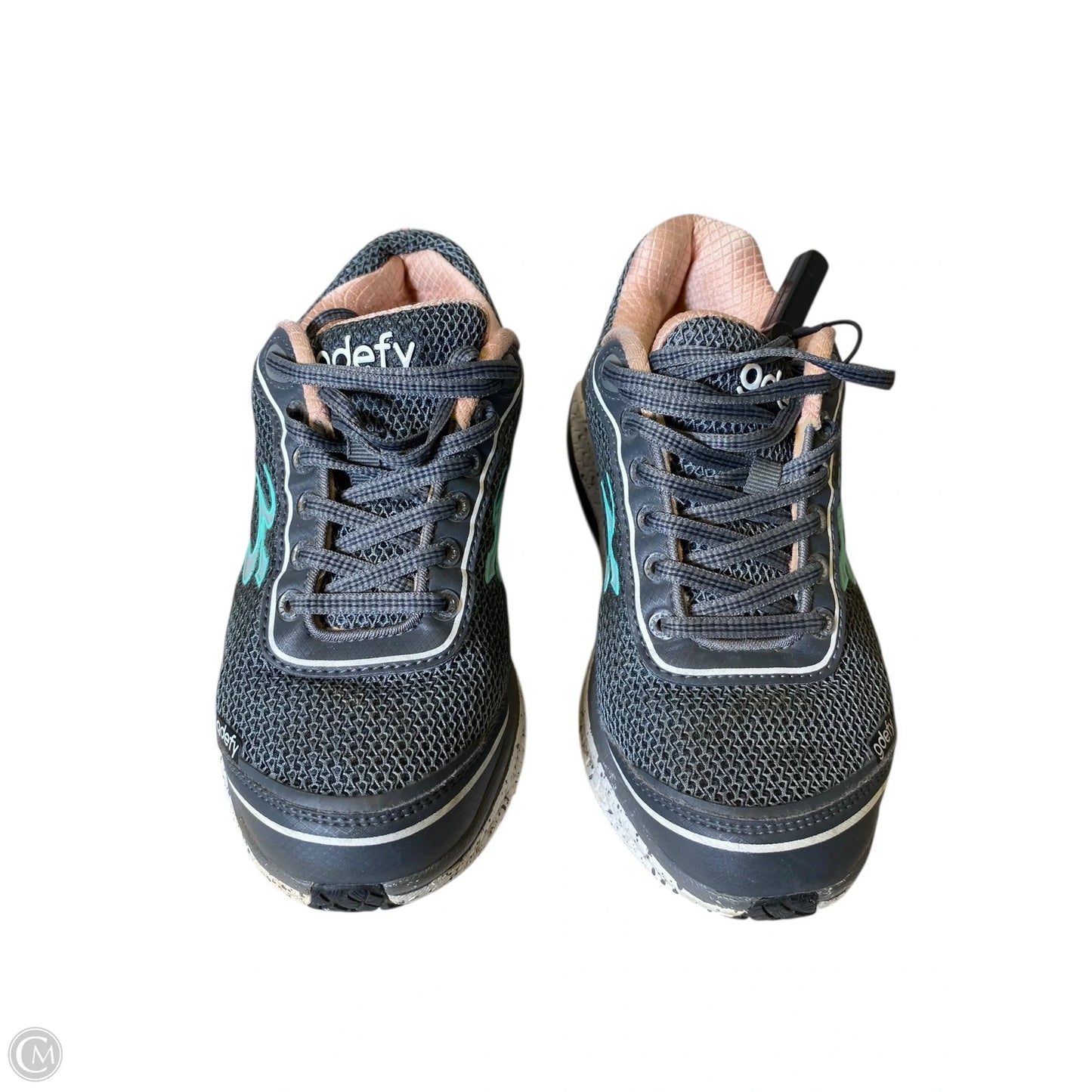 Shoes Athletic By Clothes Mentor In Grey, Size: 6.5