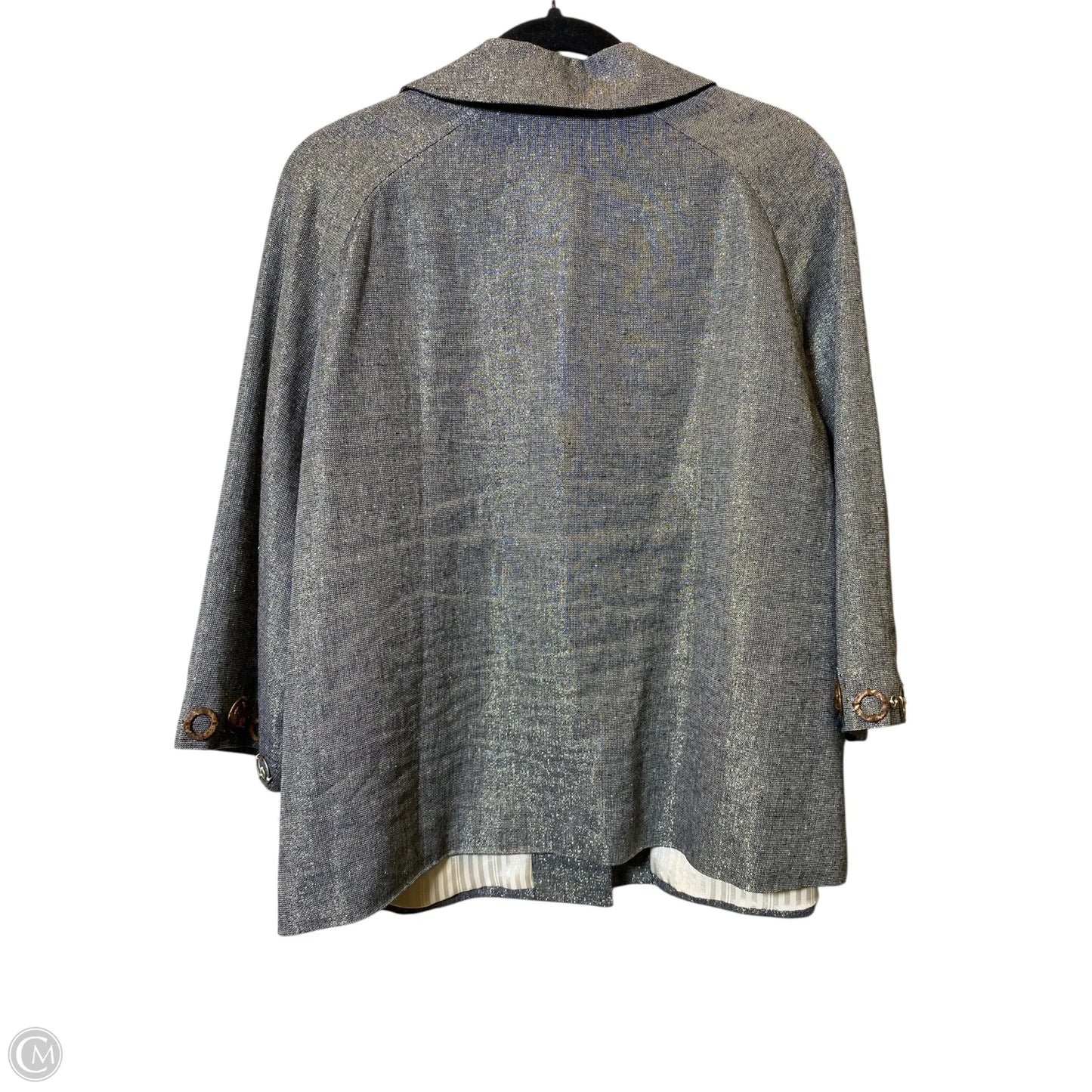 Blazer By Coldwater Creek In Silver, Size: 1x