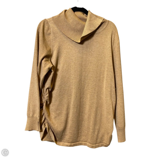 Sweater By Lane Bryant In Tan, Size: L